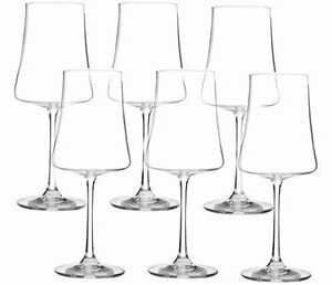 Jogo de Taças para Vinho de Cristal 460ml 6 Peças Haus Concept Pleasure