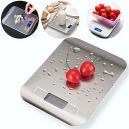 Balança Cozinha Digital Inox Alta Precisão 10kg