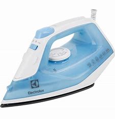 Ferro de Passar a Vapor Base Antiaderente com Spray Electrolux Easyline SIE60 Azul - 110V